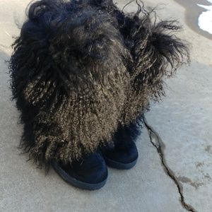 Bearpaw Furry Boots